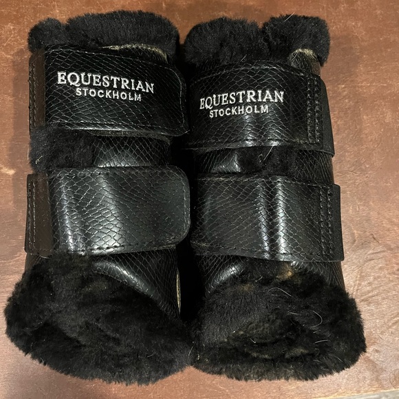 Equestrian Stockholm Black Horse Boots - Picture 1 of 5